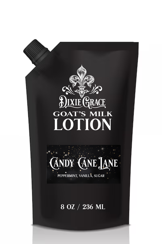 Candy Cane Lane - Goat's Milk Lotion - Refill Bag