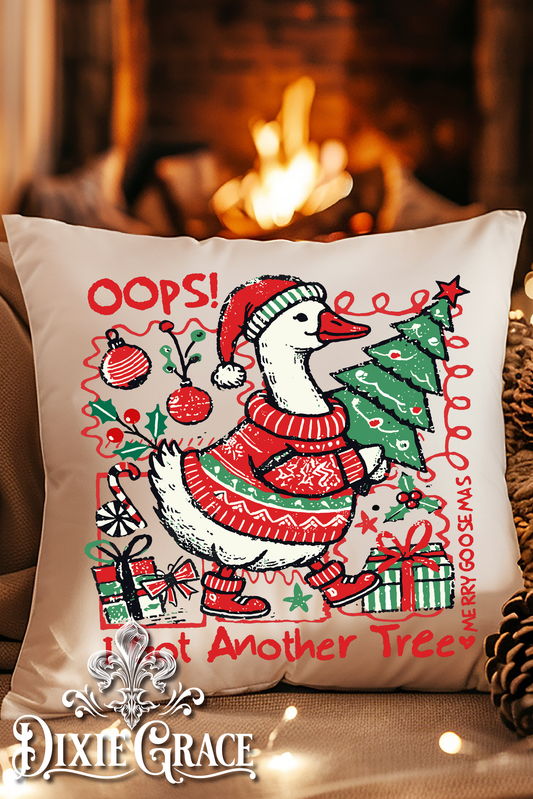 Ooops I Bought Another Christmas Tree - Includes Insert - Throw Pillow