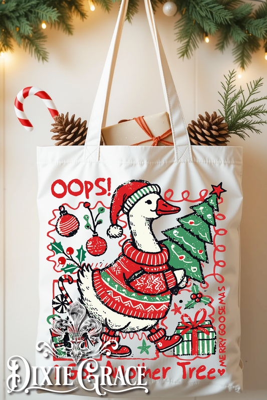 Ooops I Bought Another Christmas Tree - Canvas - Tote Bag