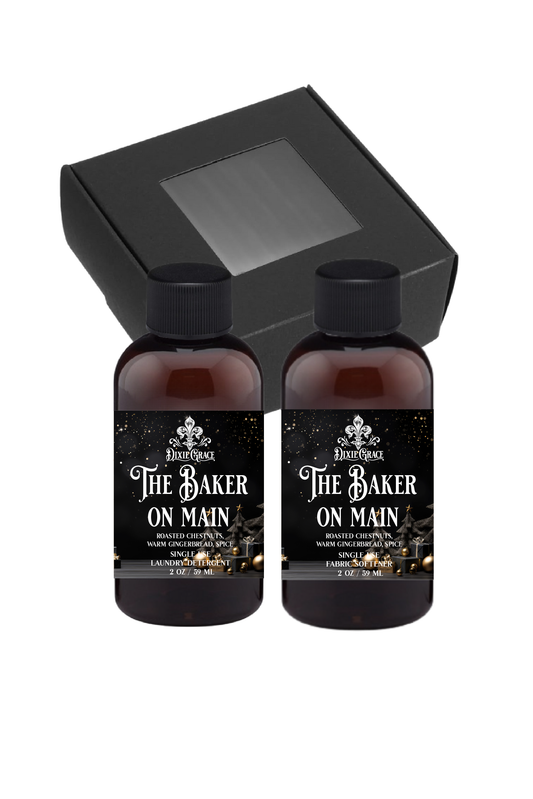 Christmas Laundry Set - Mini Detergent and Fabric Softener by Scent - Gift Box