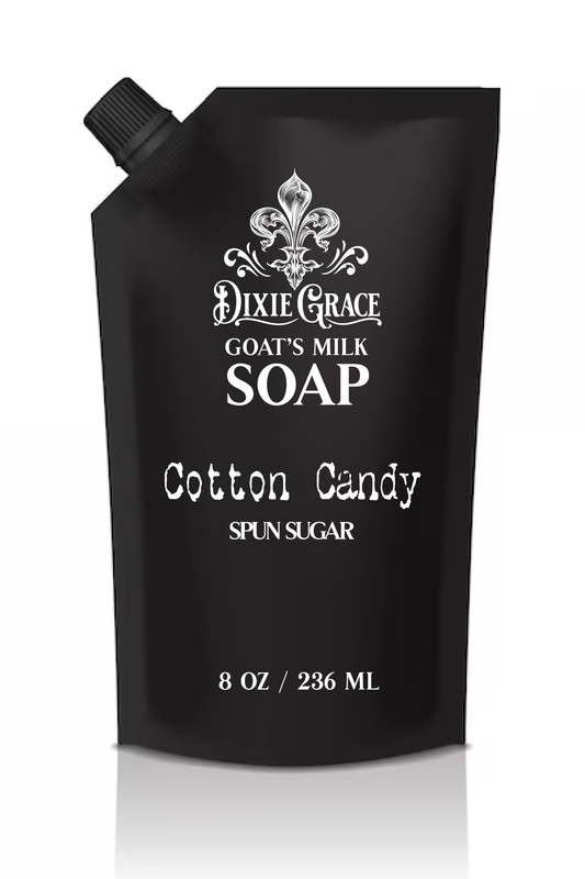 Cotton Candy - Goat's Milk Soap - Refill Bag