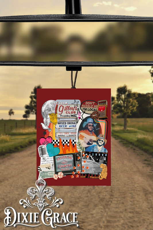 Country Music Collage - Air Freshener