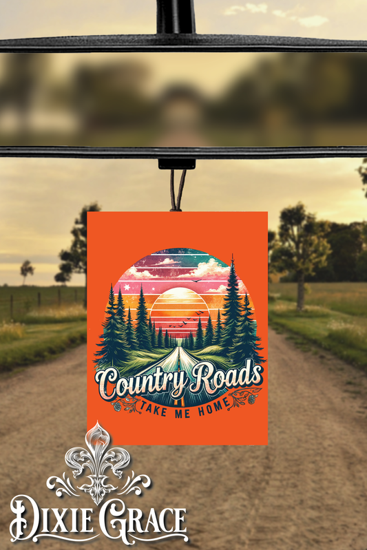Country Roads - Air Freshener