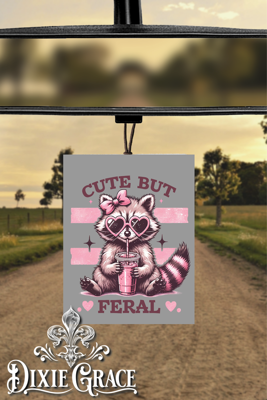 Cute But Feral - Air Freshener