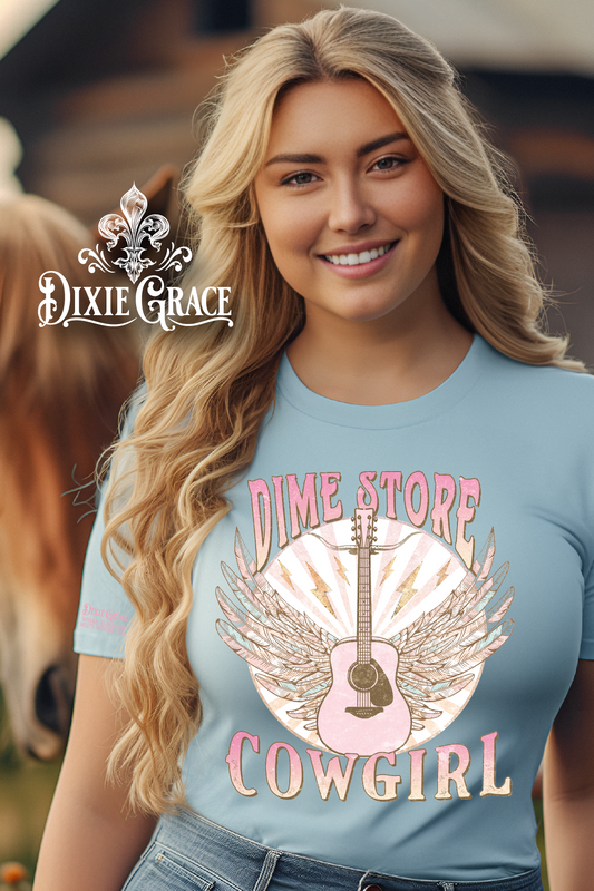 Dime Store Cowgirl - Graphic Tee