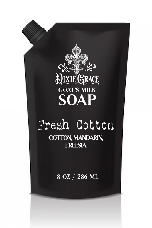 Fresh Cotton - Goat's Milk Soap - Refill Bag