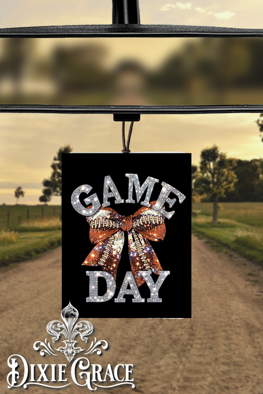 Game Day Bling Football - Air Freshener