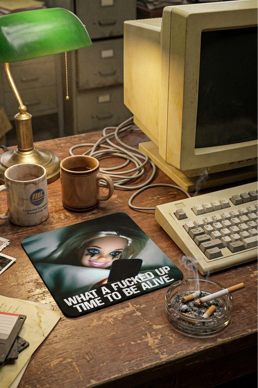 Fucked Up Time - Perturbed Doll Era - Mouse Pad