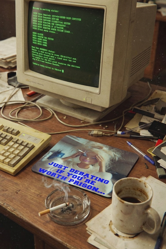 Worth Prison - Perturbed Doll Era - Mouse Pad