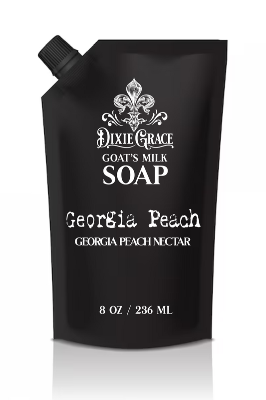 Georgia Peach - Goat's Milk Soap - Refill Bag