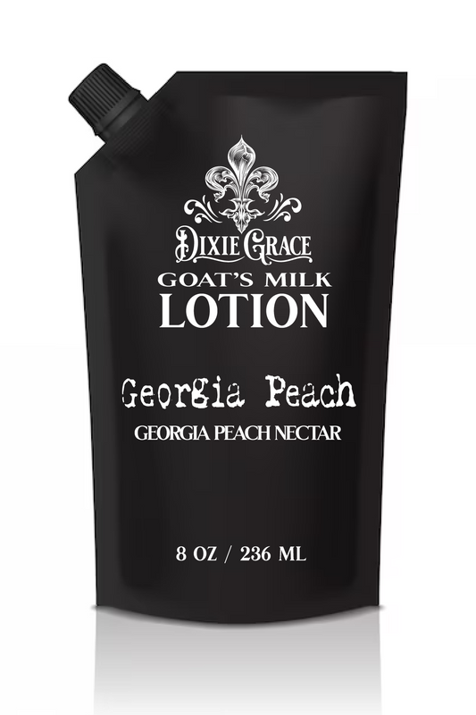 Georgia Peach - Goat's Milk Lotion - Refill Bag