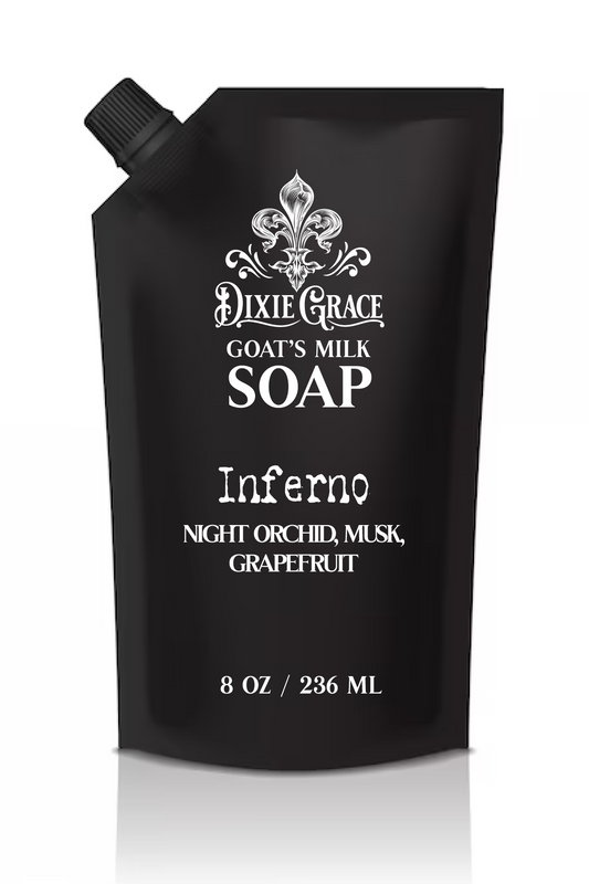 Inferno - Goat's Milk Soap - Refill Bag