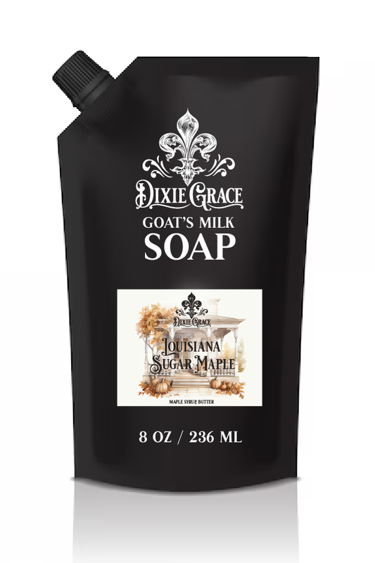 Louisiana Sugar Maple - Goat's Milk Soap - Refill Bag