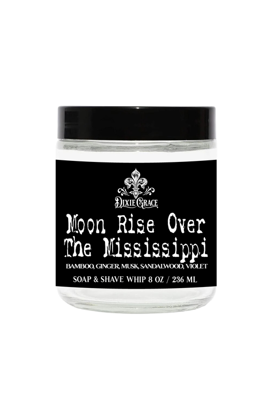 Moon Rise Over The Mississippi - Soap & Shave Whip