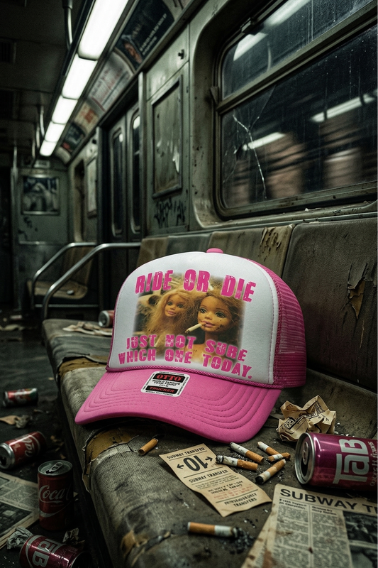 Ride or Die - Thin DTF - Otto Trucker Hat