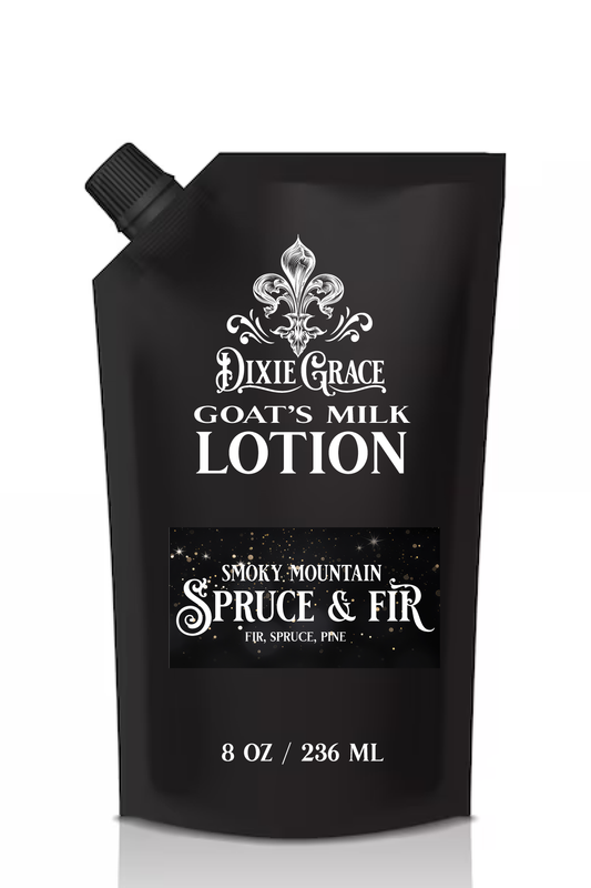 Smoky Mountain Spruce & Fir - Goat's Milk Lotion - Refill Bag