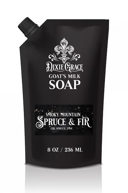 Smoky Mountain Spruce & Fir - Goat's Milk Soap - Refill Bag