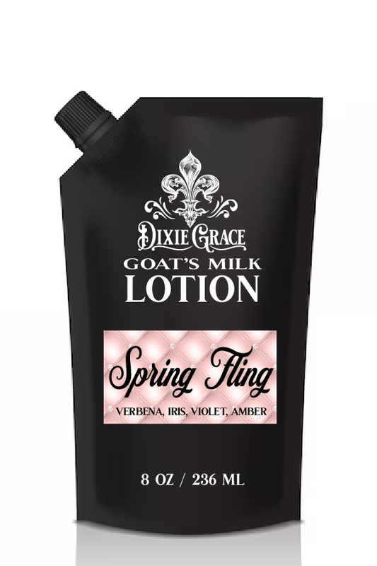 Spring Fling - Goat's Milk Lotion - Refill Bag