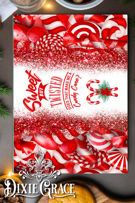 Sweet But Twisted - Glass Cutting/Charcuterie Board