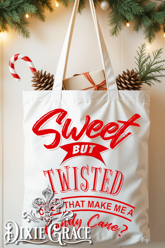 Sweet But Twisted - Canvas - Tote Bag