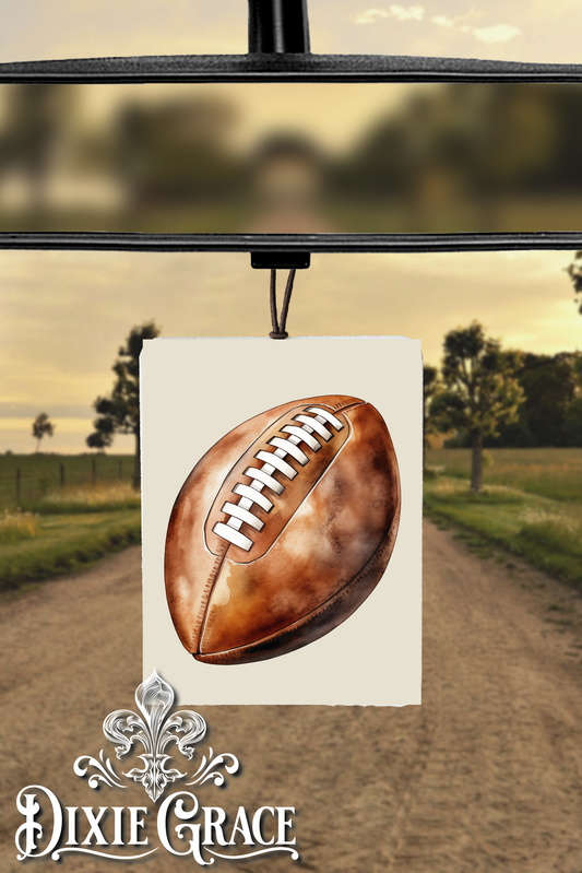 Watercolor Football - Air Freshener