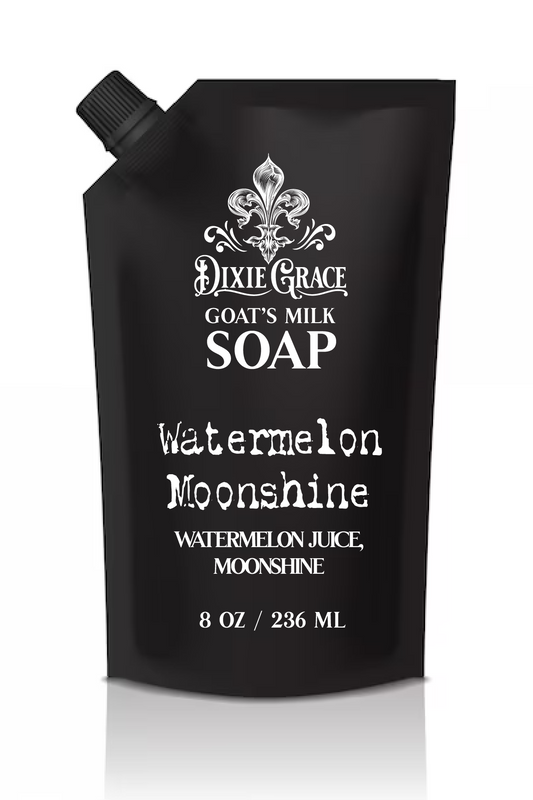 Watermelon Moonshine - Goat's Milk Soap - Refill Bag