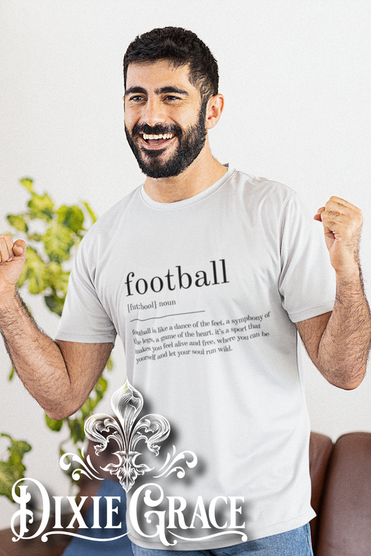 Football Definition - Vintage White - Youth, Long Sleeve, Sweatshirt, Hoodie Option - Graphic Tee