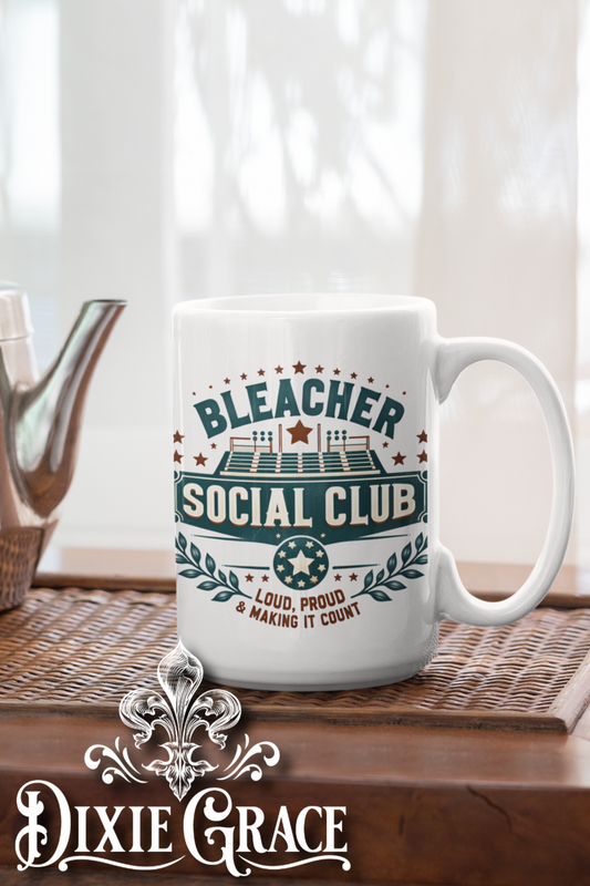 Bleacher Social Club - Large Coffee Mug
