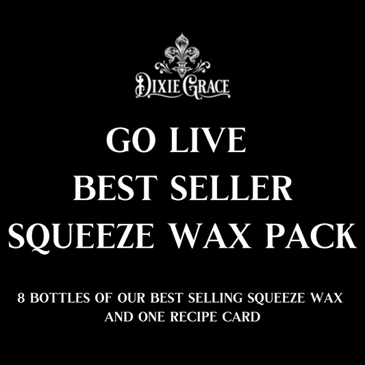 Go Live! Best Seller Squeeze Wax Pack - 8 Bottles!